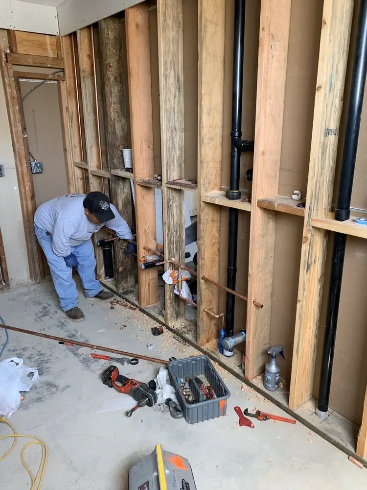 Commercial rough-in plumbing for Gas Line Repair in Lahaina